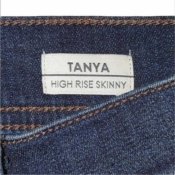 NWT LEVEL 99 / ANTHRO Tanya High Rise Skinny Jeans - Picture 7 of 10